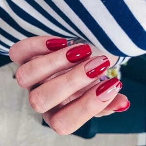 Маникюр красный с другими цветами в Ташкенте