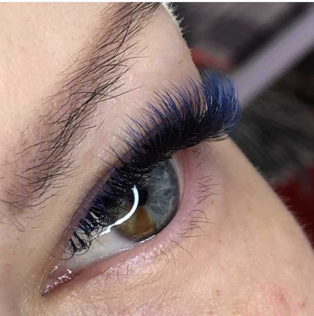 Популярные стили и варианты дизайна ресниц омбре